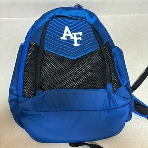 Nike Max Air College Backpack, Blue Colorway, Air Force Academy Falcons